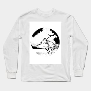 Lake view Long Sleeve T-Shirt